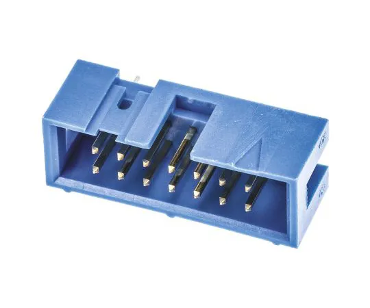 63-4628-20　Board Header 14 poles 2 rows straight wire to board 2.54 mm amplifier latch　2-1761603-5