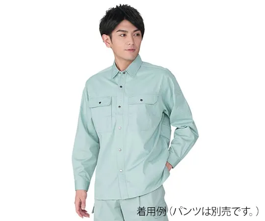 3-738-01　Long Sleeve Shirt Green S　84504-039-S