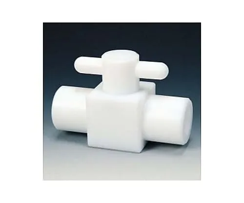 61-3535-70　Fluorocarbon Resin Compact Two-Way Ball Valve RC1/4　NR1203-01