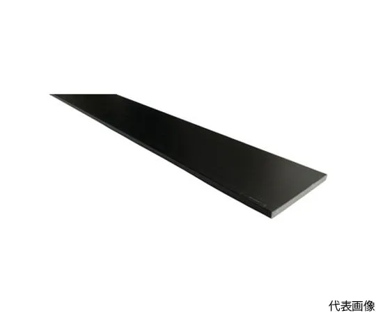 64-5006-75　Aluminum Flat Bar 15 x 3.0 Black 4 m　FD101K