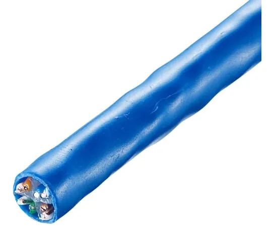 67-9315-90　CAT6UTP 1-line cable only 100 m blue　KB-C6L-CB100BLN