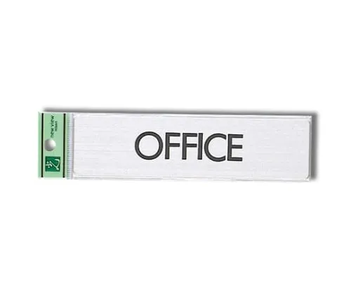 61-7400-73　OFFICE 160mm x 40mm x 1mm Stainless Steel Hair Line　FS181-9