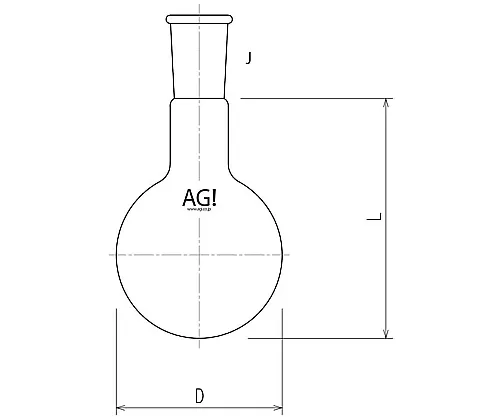 61-3614-73　1 Neck Flask 5000mL 45/50　3100-5-8L