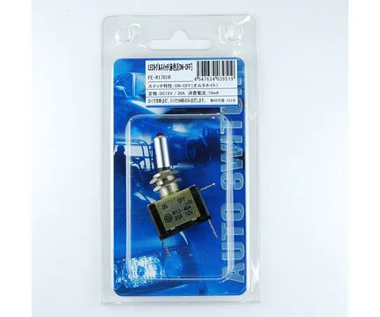 63-3055-86　LED toggle Switch (red) (ON-OFF)　FE-R1701R