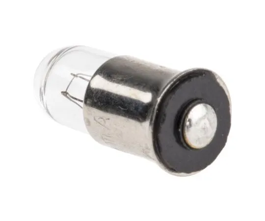 63-4140-24　Midget Flange Indicator Light, Clear, 28 V, 40 mA, 4000h　104-682