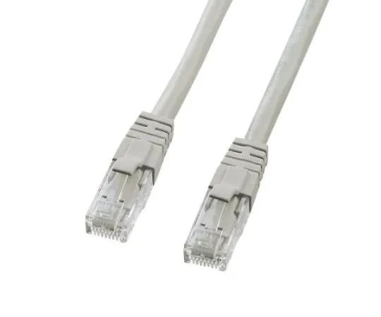 65-2203-71　1 m LAN cable (CAT6/cross connection/gray)　EA764B-541