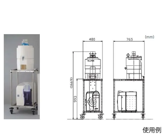 1-9470-43　Ultrapure Water Generation Unit Millq Standard Frame　ZRJKSTDJ1