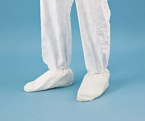 61-0001-52　Polyester Shoe Cover (Slip Resistance, Short) (10 Pairs)　6864