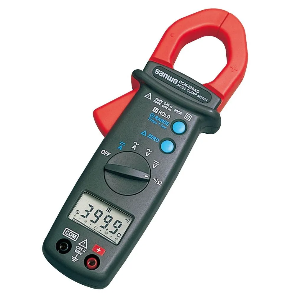61-3378-41　Clamp Meter for Both DC/AC　DCM400AD