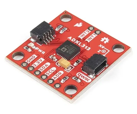 67-0427-42　SparkFun Triple Axis Digital Accelerometer Breakout - ADXL313 (Qwiic)　SEN-17241