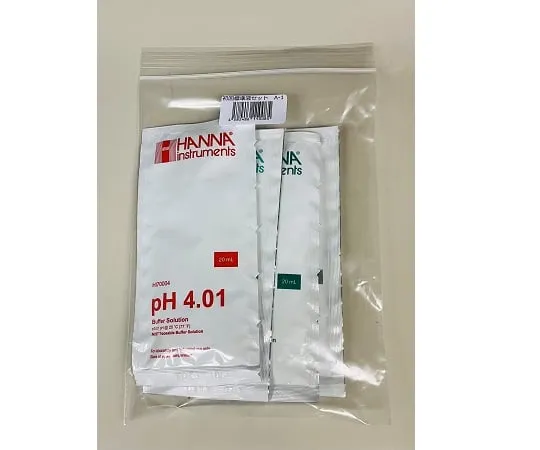 61-0120-95　pH Standard Solutions Set (pH7.01, pH4.01, Rinse Liquid, Cleaning Liquid) pH Cal Solutions Set A-1　pHCalsolutionssetA-1