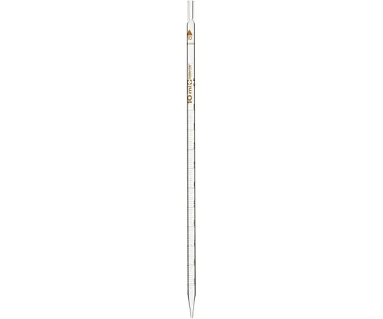 62-3787-53　Volumetric Pipette GP Type (Large Hole/Tip Scale/DUROBAX (R)) 10 mL 10 Pieces　020140-10A