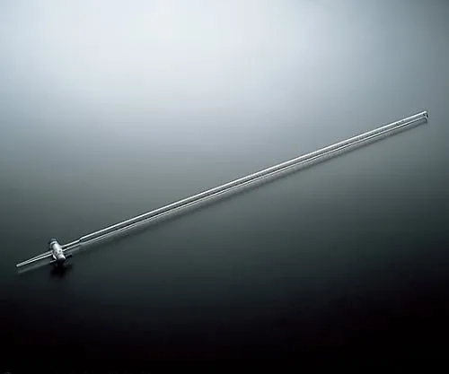 61-9601-42　Teflon Cock Burette White 10mL with Test Results Document　CL2085-01-10