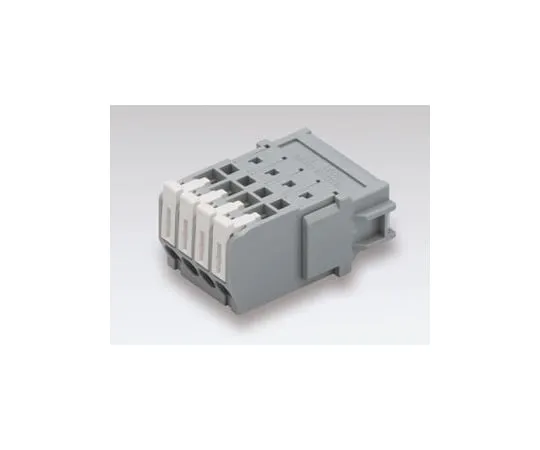 63-3033-73　Screwless Terminal Block Receptacle DC 300 V -5 A2 pole　SL-4000-AJ-2PGY