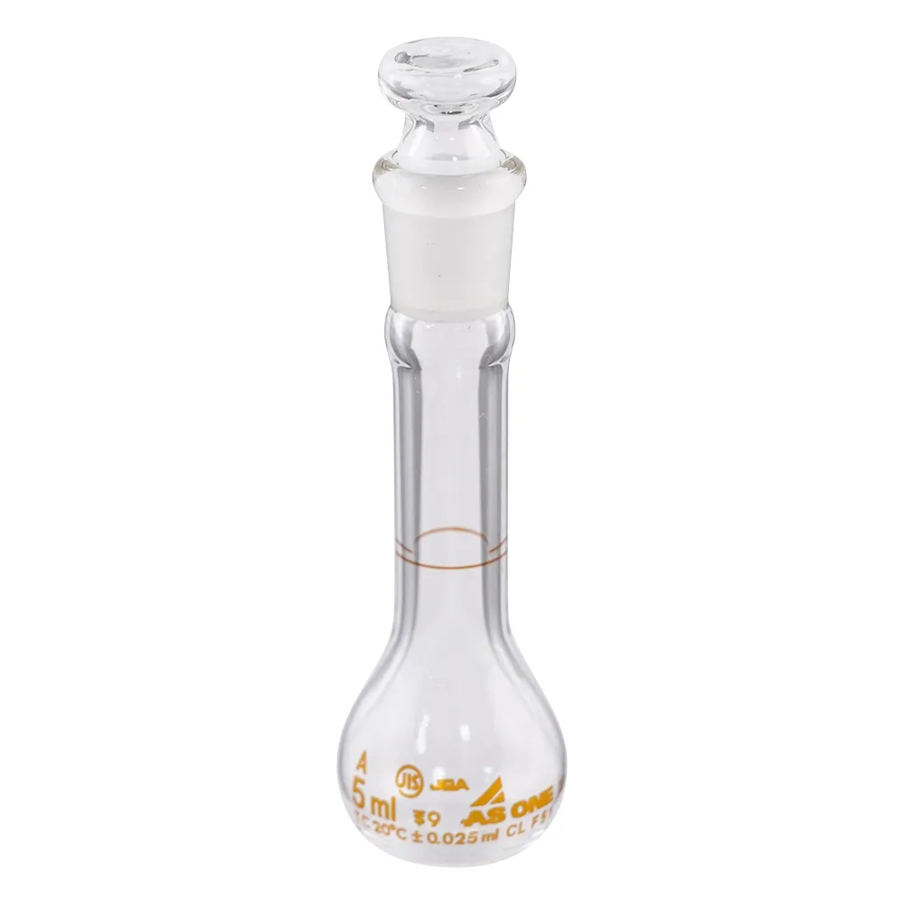 1-8564-01-24　Volumetric Flask White 5mL JCSS Calibration Certaificate