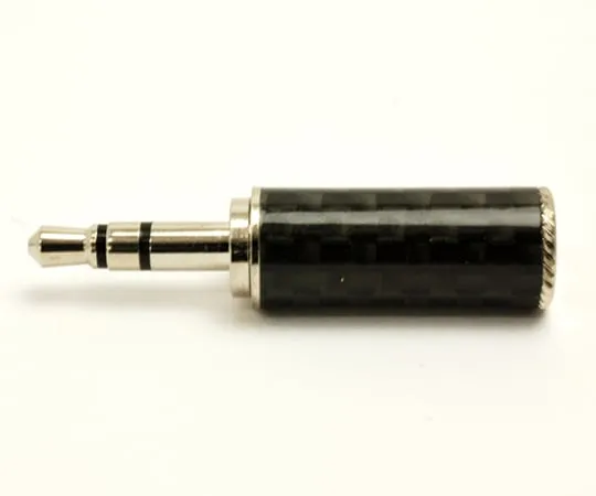 63-3109-09　3.5 phi Stereo Plug Black　AP3.5-4042BKFNN-Stereo-3.5