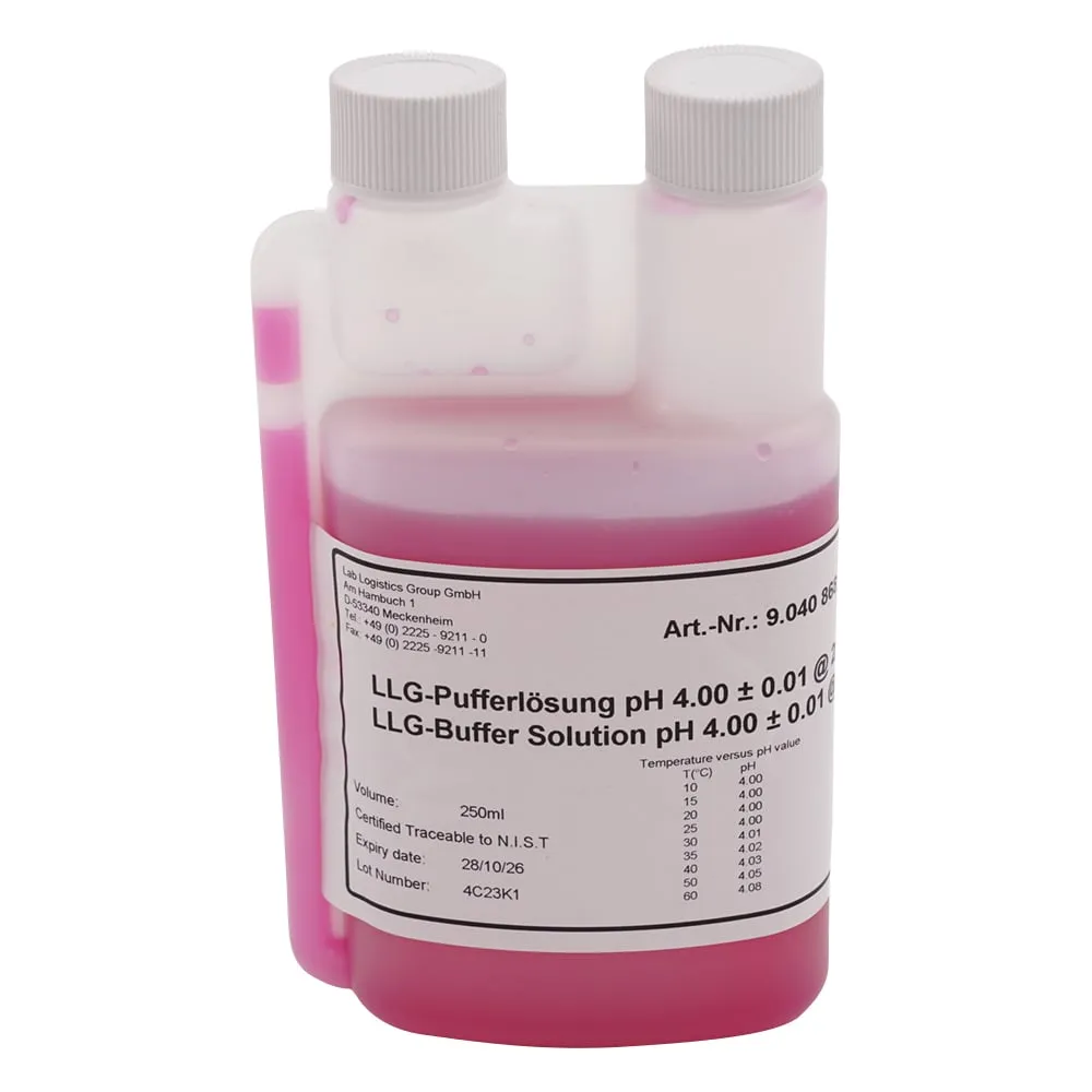 4-4107-01　pH Standard Solution pH 4.00 0.01 250mL　9040868