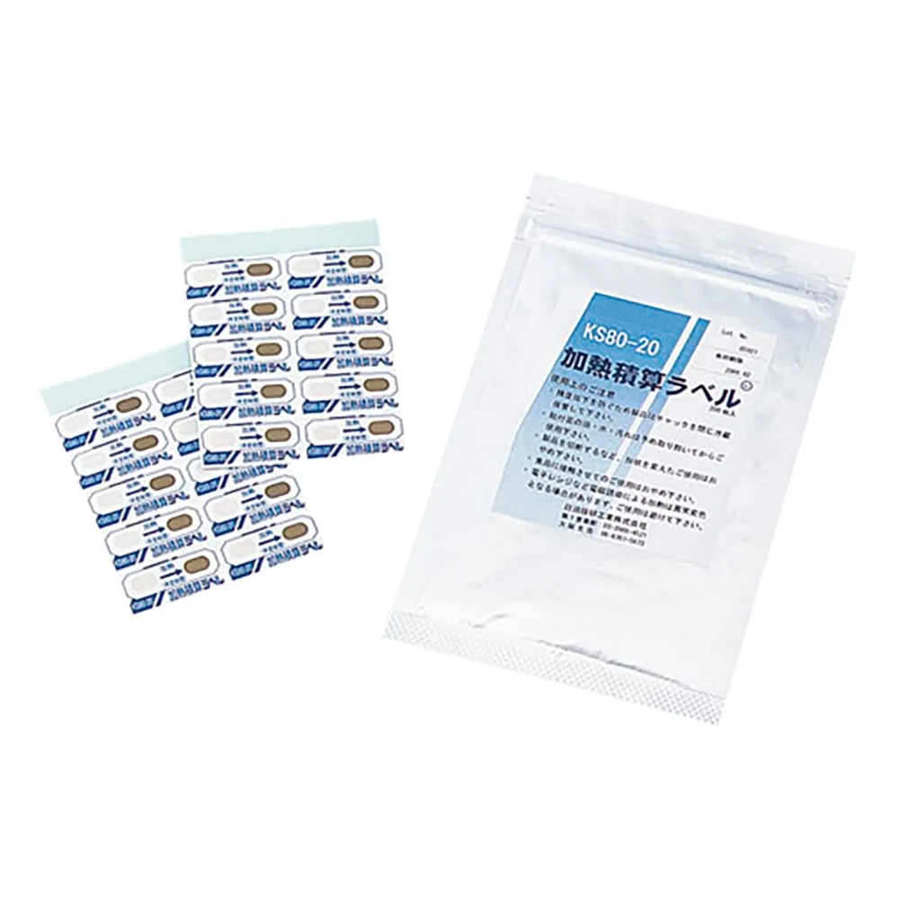 6-8593-01　Heating Label Irreversibility　KS-80-20