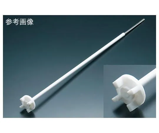 62-7029-41　Iron Centered PTFE Coated Stirring Rods (Disk Type) (Total Length 425 x Geta Width 7.5)　NR2569-001