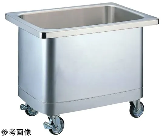 67-6893-42　Sugiko Stainless Steel Tank (Dust Cart) Small　TO-501N-S