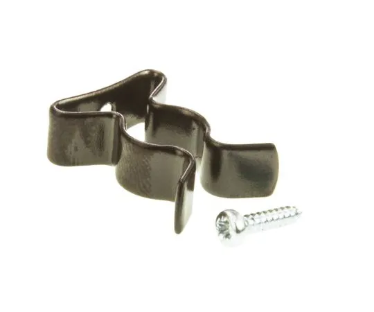 63-4637-14　RS PRO 9.53mm Steel Spring Clip, 15.88mm x 6.35mm x 19.84mm, 8BA　507-826