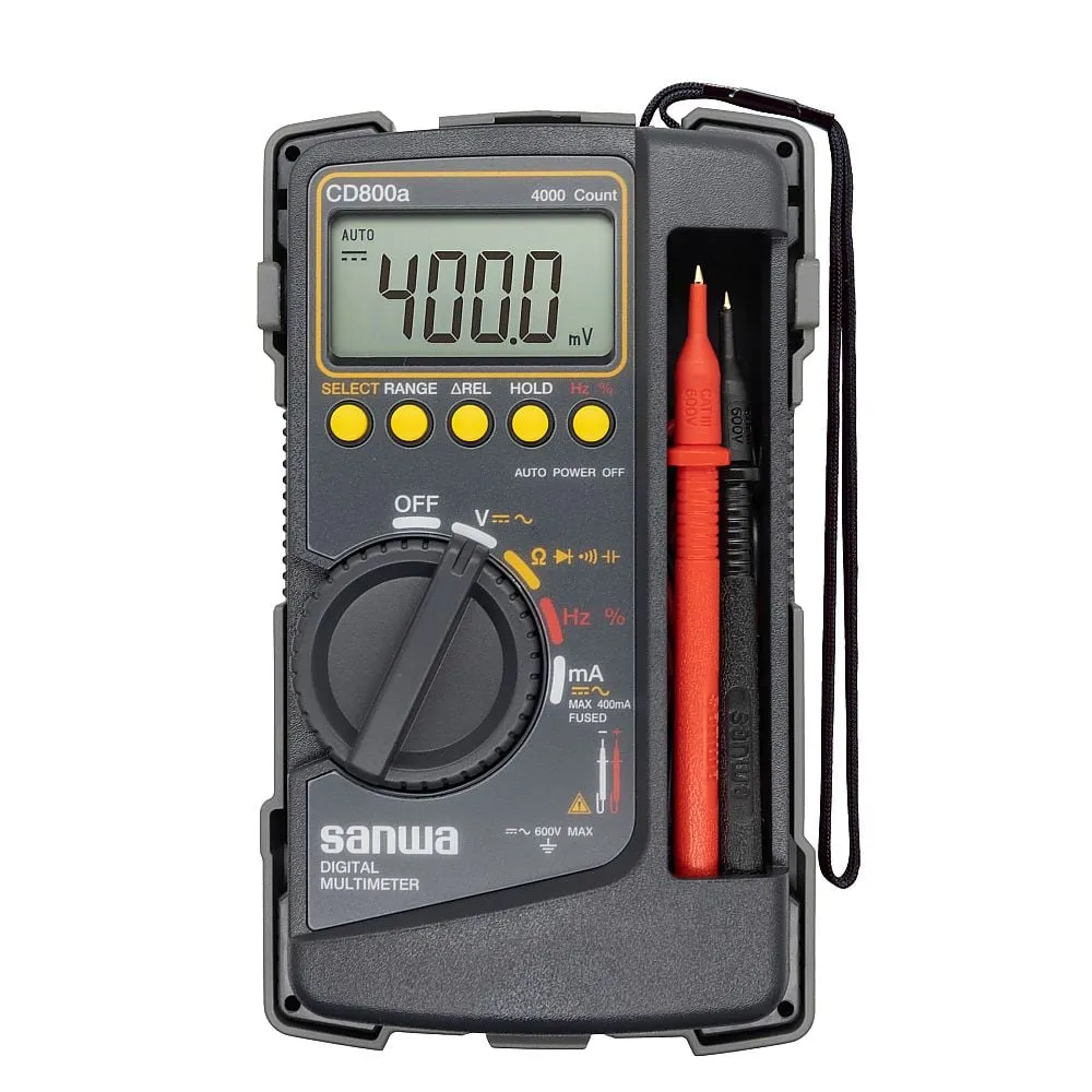 61-3515-63　Digital Multimeter Case-Integrated Type Cd800A　CD800a