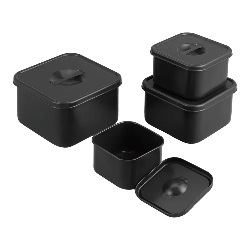 51-0062-01　Fluorine Coated Square Pot 100 x 100 x 70 mm 1 Piece