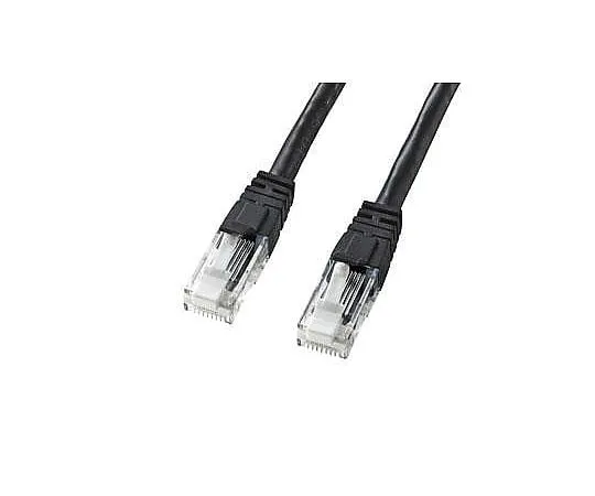 68-5201-20　10 m LAN cable (CAT6/fold protection/black)　EA764BB-237A