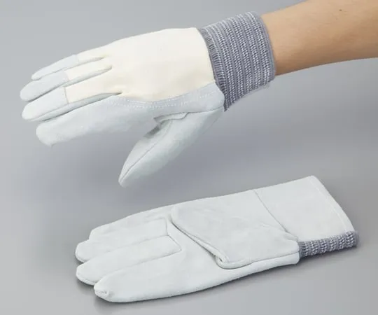 2-2383-01　Inside Cowskin Glove Back Knitted Fabric 225mm L　No.305