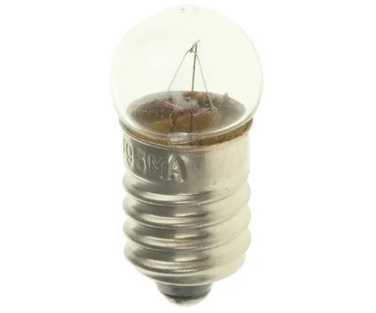 63-4140-33　E10 Indicator Light, Clear, 12 V, 95 mA, 5000h　104-878