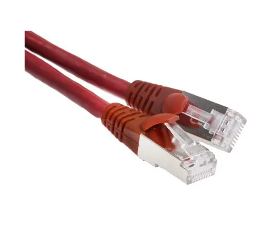 63-4645-90　RS PRO Red Cat6 Cable, F/UTP, Male RJ45/Male RJ45, Terminated, 1m　557-335