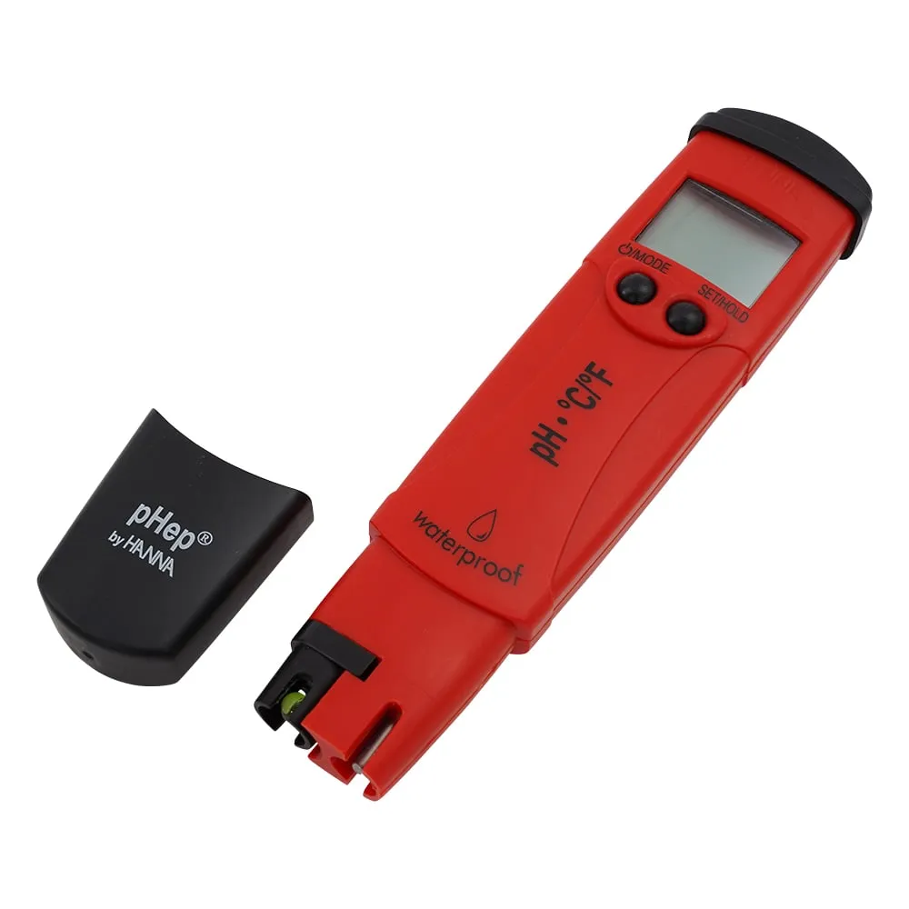 1-6511-11-56　Daily Waterproof pH Meter with English Calibration Certificate　pHep4