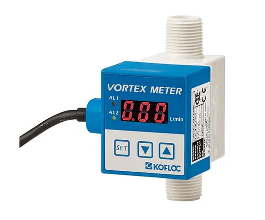 61-9948-65　Small Karman Vortex Flow Meter with Indicator 2 - 16L/Min　FM0102-SD-PN/K