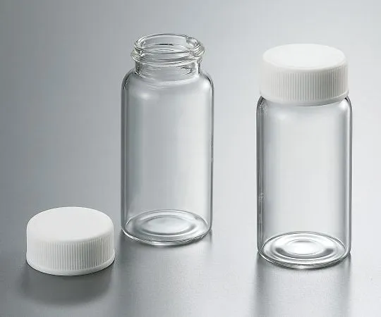 3-282-01　Glass Scintillation Vial (With Cap) 100 Pieces x 5 Trays　66022-128