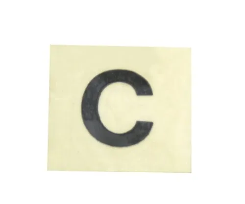61-7397-93　Character Seal Black C 15mm　CL15B-C