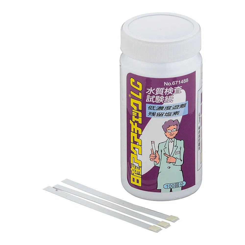 62-6487-98　Water Quality Test Paper AquaCheck LC (100 Sheets)　671488