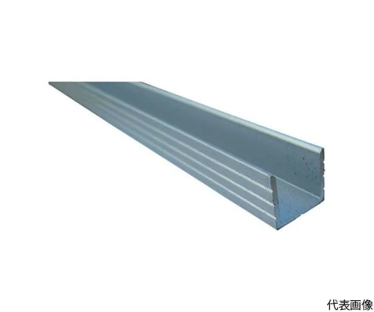 64-5011-05　Aluminum Mold Panel Edge C Type 9.0 Silver 2 m　FM192SL