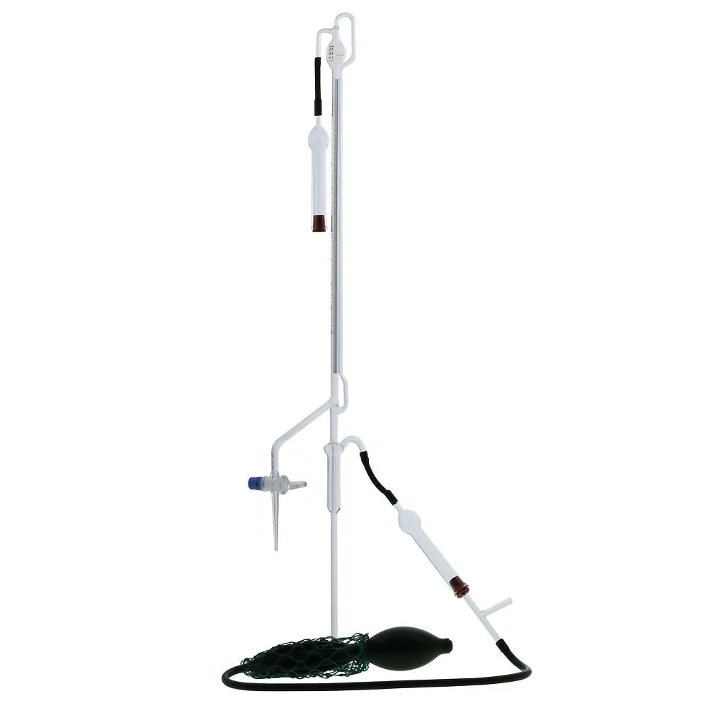 61-4413-23　Automatic Burette Super Grade for Rubber Plug Blue Vein with Glass Cock 10mL　022170-10