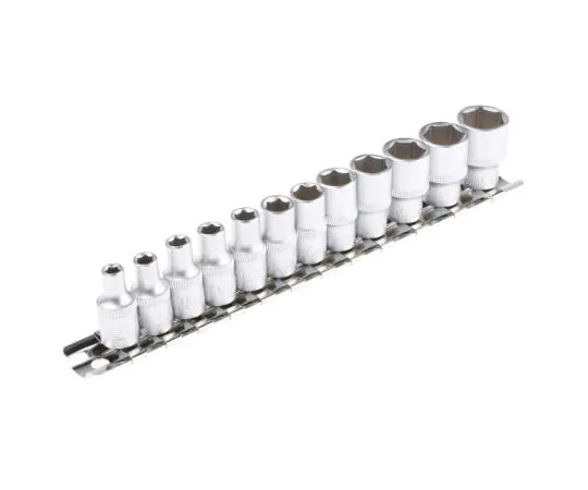 63-4633-52　RS PRO 12 Piece Socket Set, 1/4 in Square Drive　487-113