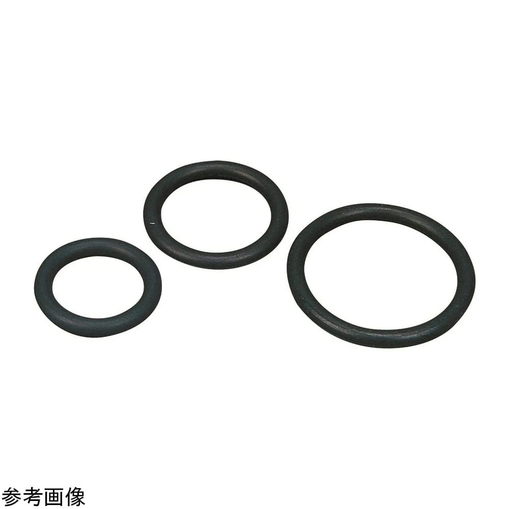 4-4381-01　Fluorine Resin Coated O-Ring P-6 10 Pieces　NR0315-001