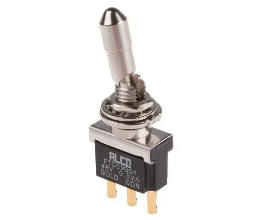 63-4602-43　TE Connectivity SPDT Toggle Switch, Latching, Panel Mount　317-572