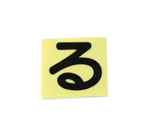 61-7396-10　Character Seal Black Ru　CL30B-