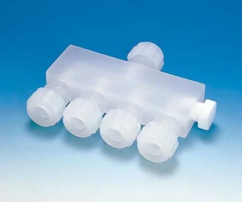 61-4382-96　NEOFLON High Pressure Distribution Holder 6φ 3 Distribution Per Time　F-2104-01