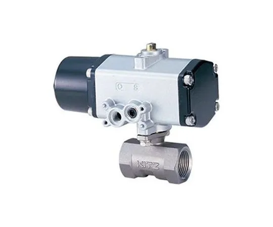 65-1884-96　Small Pneumatic < CS Model/Spring Return > SCS 14 A Ball Valve (CS-UTE) Nominal Diameter 8 mm　CS-UTE8A
