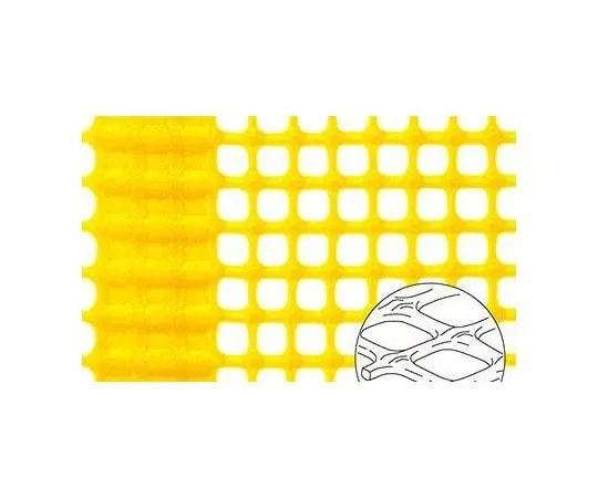 64-4313-80　Trical Net Industrial HD N -2111 Yellow Pitch 5.1 mm x 5.8 mm Width 1 m x Length 1 m