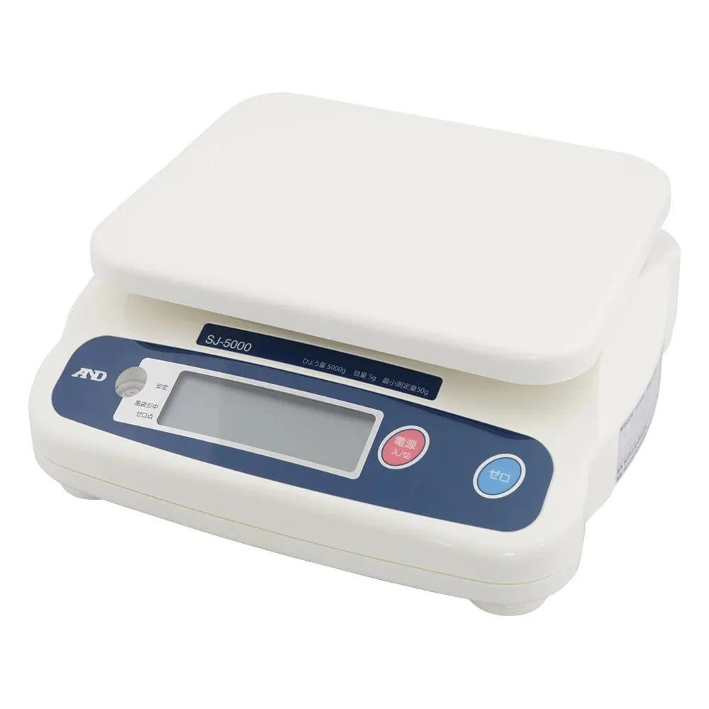 2-7414-03　Digital Platform Scale with Test　SJ-5000