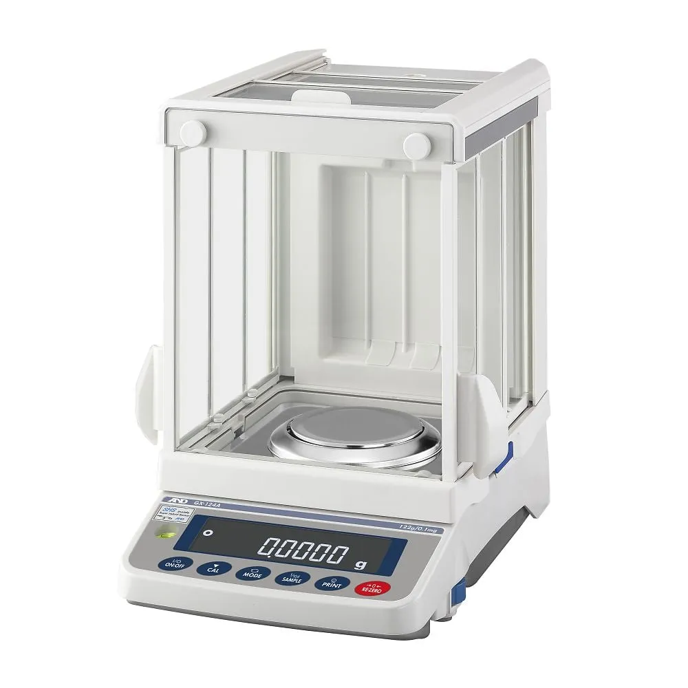 64-0694-36　Electronic Balance scale for Analysis Built-in with standard weight 122 g/0.1 mg　GX124A