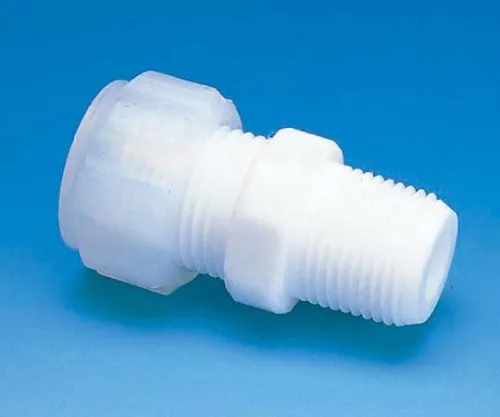61-4381-21　PTFE Half Male Joint I-Type 16φ＊R1/2　F-2074-02