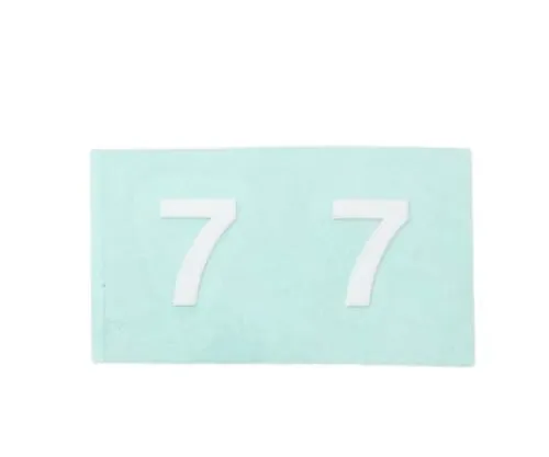 61-7397-09　Character Seal 7 White 10mm　CL10W-7