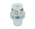 61-7646-73　Tube Fitting PP Straight R1/2 Clean Package　PPC12-04-C